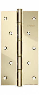 Картинка Петля универсальная FUARO 4BB 200x105x3 PB (латунь)